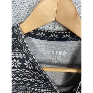 Woolskins Merino Wool Sweater Women’s L Baselayer Fair Isle Pattern Outdoor